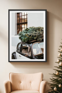 HOMEPACK Ahşap Çerçeveli Tablo Çerçeveli Poster Sanatsal Modern Duvar Dekoru BEK-8101