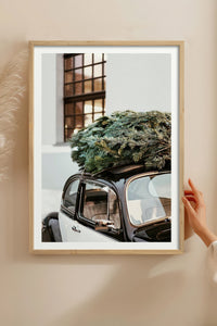HOMEPACK Ahşap Çerçeveli Tablo Çerçeveli Poster Sanatsal Modern Duvar Dekoru BEK-8101