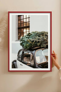 HOMEPACK Ahşap Çerçeveli Tablo Çerçeveli Poster Sanatsal Modern Duvar Dekoru BEK-8101