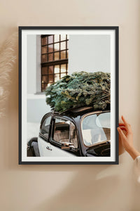 HOMEPACK Ahşap Çerçeveli Tablo Çerçeveli Poster Sanatsal Modern Duvar Dekoru BEK-8101