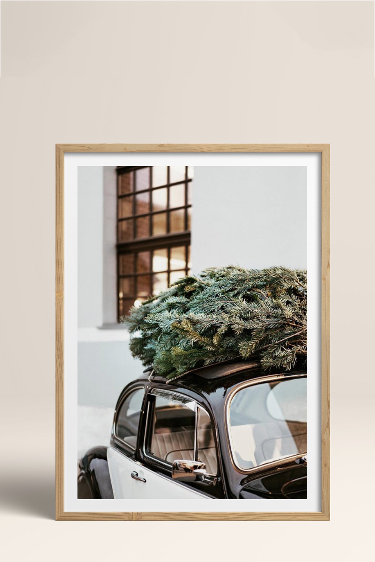 HOMEPACK Ahşap Çerçeveli Tablo Çerçeveli Poster Sanatsal Modern Duvar Dekoru BEK-8101