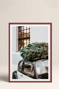 HOMEPACK Ahşap Çerçeveli Tablo Çerçeveli Poster Sanatsal Modern Duvar Dekoru BEK-8101