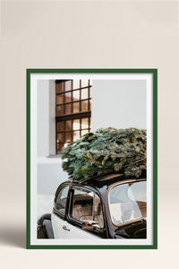 HOMEPACK Ahşap Çerçeveli Tablo Çerçeveli Poster Sanatsal Modern Duvar Dekoru BEK-8101