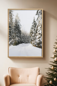 HOMEPACK Ahşap Çerçeveli Tablo Çerçeveli Poster Sanatsal Modern Duvar Dekoru BEK-8102