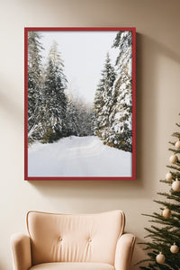 HOMEPACK Ahşap Çerçeveli Tablo Çerçeveli Poster Sanatsal Modern Duvar Dekoru BEK-8102