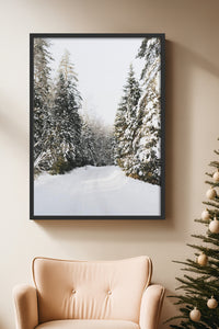 HOMEPACK Ahşap Çerçeveli Tablo Çerçeveli Poster Sanatsal Modern Duvar Dekoru BEK-8102