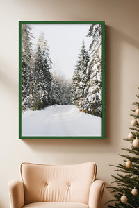 HOMEPACK Ahşap Çerçeveli Tablo Çerçeveli Poster Sanatsal Modern Duvar Dekoru BEK-8102