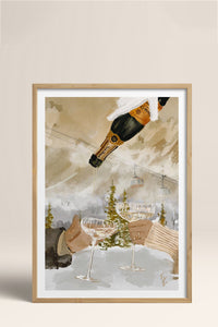 HOMEPACK Ahşap Çerçeveli Tablo Çerçeveli Poster Sanatsal Modern Duvar Dekoru BEK-8103