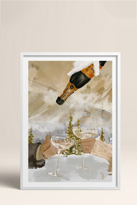 HOMEPACK Ahşap Çerçeveli Tablo Çerçeveli Poster Sanatsal Modern Duvar Dekoru BEK-8103