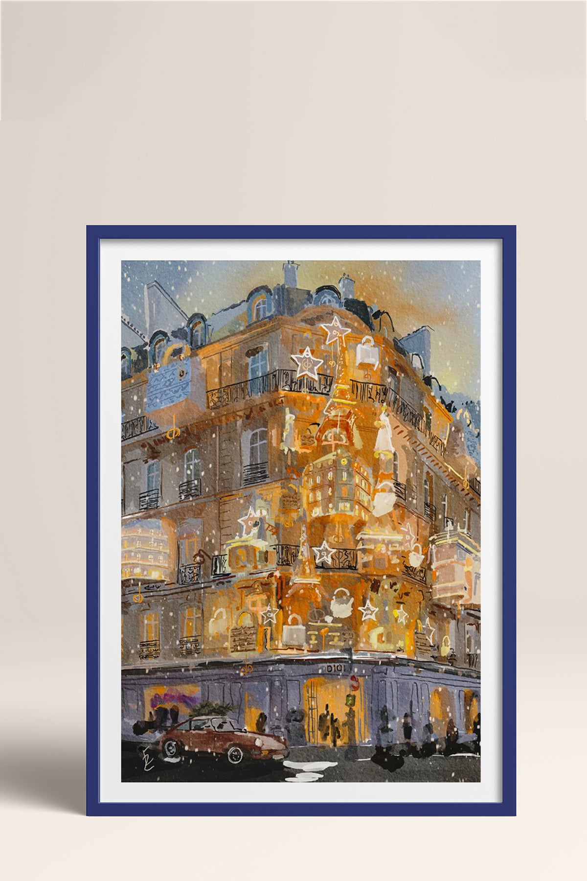 HOMEPACK Ahşap Çerçeveli Tablo Çerçeveli Poster Sanatsal Modern Duvar Dekoru BEK-8104