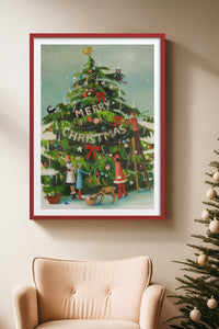 HOMEPACK Ahşap Çerçeveli Tablo Çerçeveli Poster Sanatsal Modern Duvar Dekoru BEK-8105