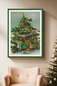 HOMEPACK Ahşap Çerçeveli Tablo Çerçeveli Poster Sanatsal Modern Duvar Dekoru BEK-8105