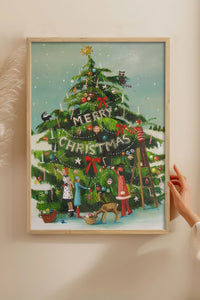 HOMEPACK Ahşap Çerçeveli Tablo Çerçeveli Poster Sanatsal Modern Duvar Dekoru BEK-8105