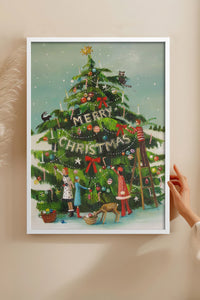 HOMEPACK Ahşap Çerçeveli Tablo Çerçeveli Poster Sanatsal Modern Duvar Dekoru BEK-8105