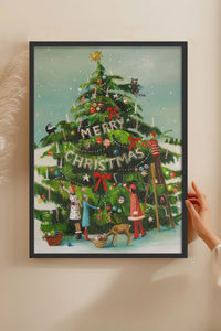 HOMEPACK Ahşap Çerçeveli Tablo Çerçeveli Poster Sanatsal Modern Duvar Dekoru BEK-8105