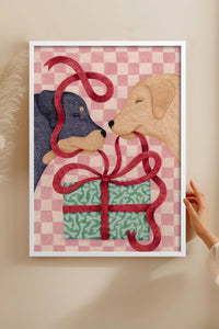 HOMEPACK Ahşap Çerçeveli Tablo Çerçeveli Poster Sanatsal Modern Duvar Dekoru BEK-8106