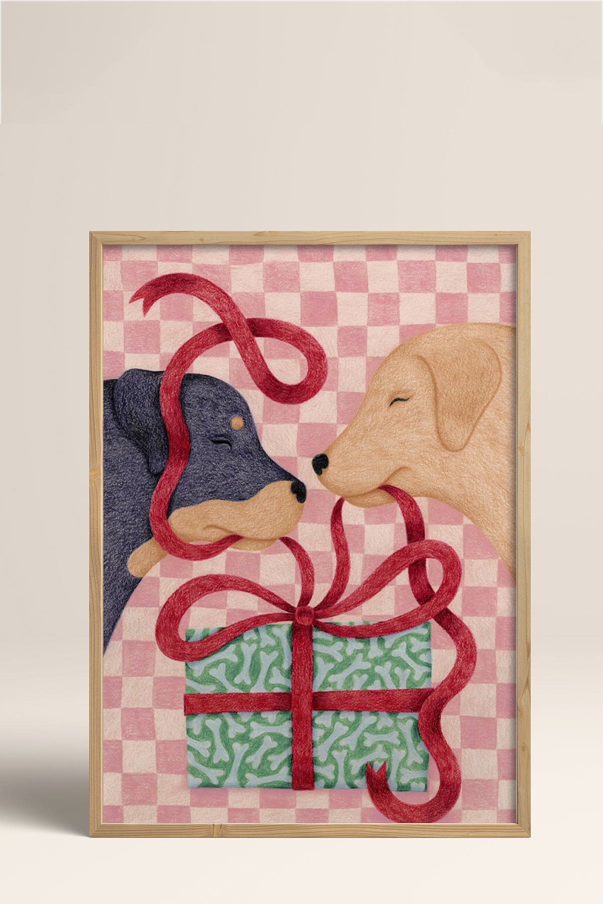 HOMEPACK Ahşap Çerçeveli Tablo Çerçeveli Poster Sanatsal Modern Duvar Dekoru BEK-8106