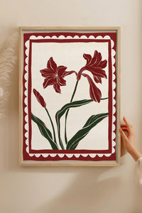 HOMEPACK Ahşap Çerçeveli Tablo Çerçeveli Poster Sanatsal Modern Duvar Dekoru BEK-8108