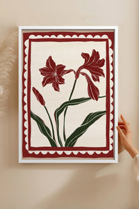 HOMEPACK Ahşap Çerçeveli Tablo Çerçeveli Poster Sanatsal Modern Duvar Dekoru BEK-8108