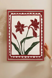 HOMEPACK Ahşap Çerçeveli Tablo Çerçeveli Poster Sanatsal Modern Duvar Dekoru BEK-8108