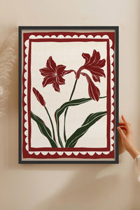 HOMEPACK Ahşap Çerçeveli Tablo Çerçeveli Poster Sanatsal Modern Duvar Dekoru BEK-8108