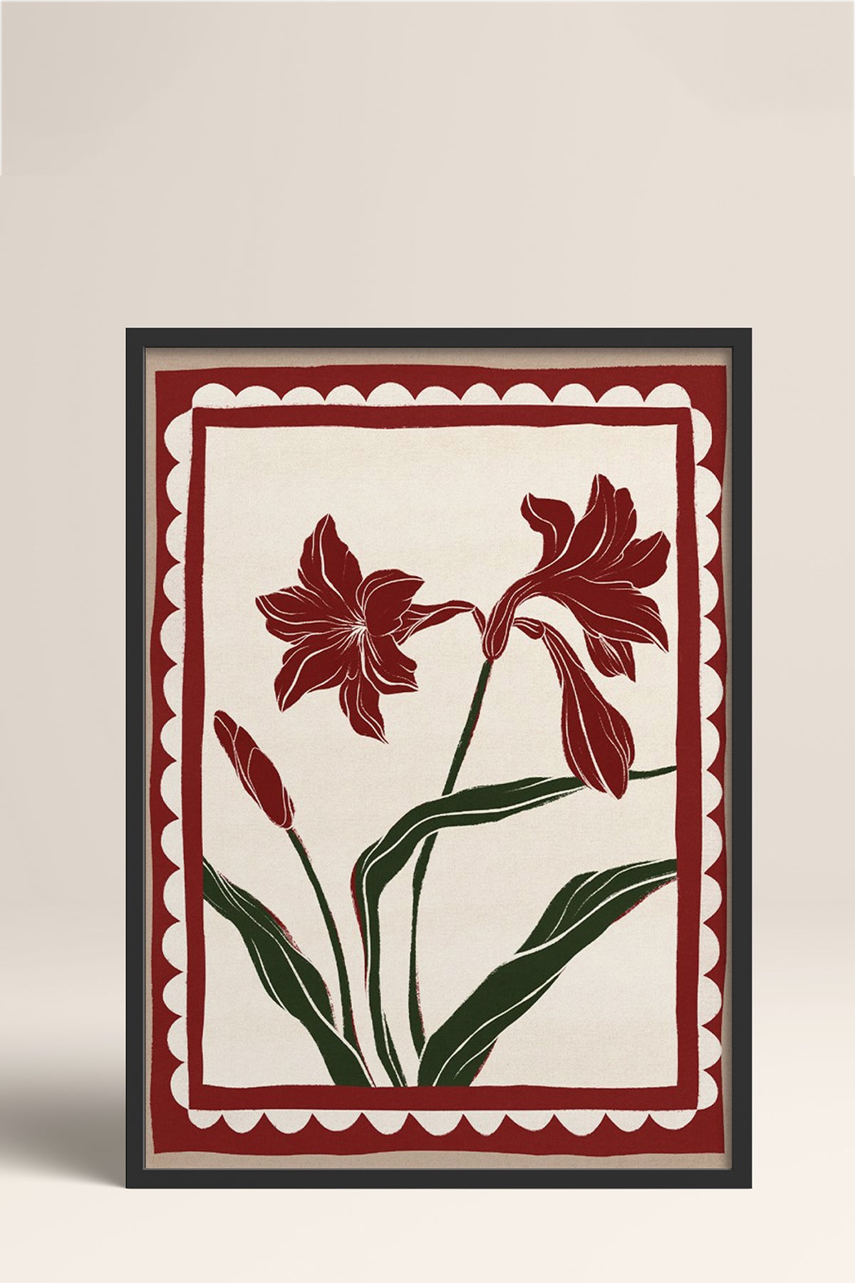 HOMEPACK Ahşap Çerçeveli Tablo Çerçeveli Poster Sanatsal Modern Duvar Dekoru BEK-8108