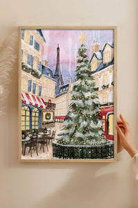 HOMEPACK Ahşap Çerçeveli Tablo Çerçeveli Poster Sanatsal Modern Duvar Dekoru BEK-8110
