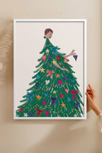 HOMEPACK Ahşap Çerçeveli Tablo Çerçeveli Poster Sanatsal Modern Duvar Dekoru BEK-8111