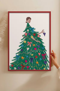 HOMEPACK Ahşap Çerçeveli Tablo Çerçeveli Poster Sanatsal Modern Duvar Dekoru BEK-8111