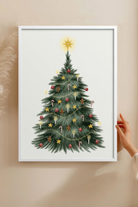 HOMEPACK Ahşap Çerçeveli Tablo Çerçeveli Poster Sanatsal Modern Duvar Dekoru BEK-8112