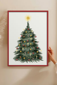 HOMEPACK Ahşap Çerçeveli Tablo Çerçeveli Poster Sanatsal Modern Duvar Dekoru BEK-8112