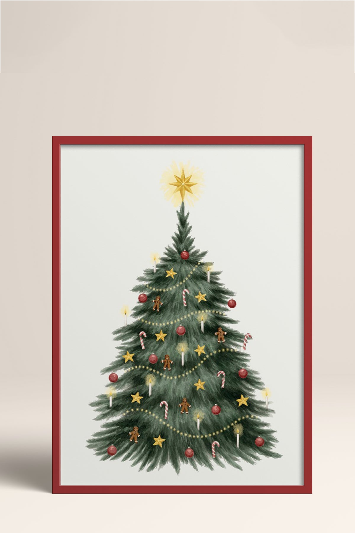 HOMEPACK Ahşap Çerçeveli Tablo Çerçeveli Poster Sanatsal Modern Duvar Dekoru BEK-8112