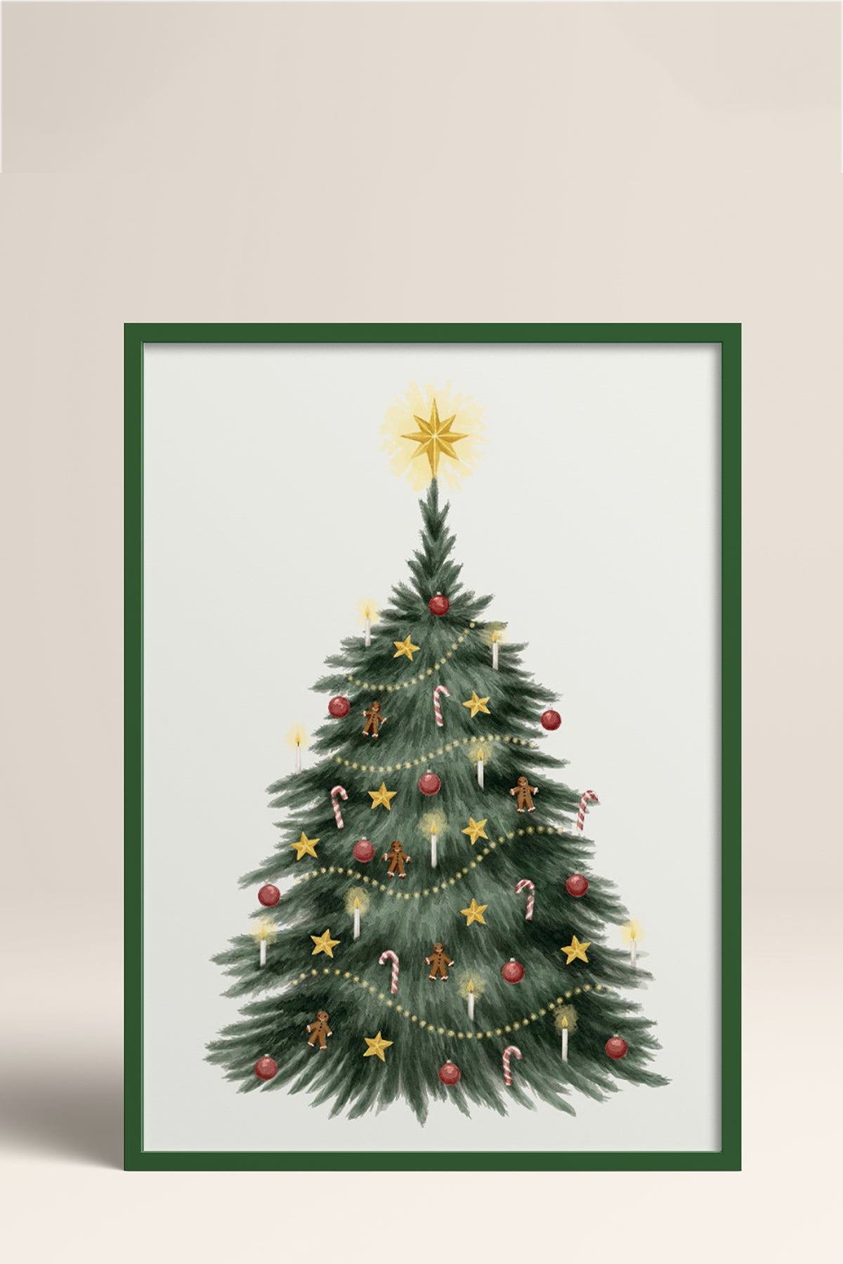 HOMEPACK Ahşap Çerçeveli Tablo Çerçeveli Poster Sanatsal Modern Duvar Dekoru BEK-8112