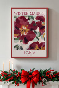 HOMEPACK Ahşap Çerçeveli Tablo Çerçeveli Poster Sanatsal Modern Duvar Dekoru BEK-8115