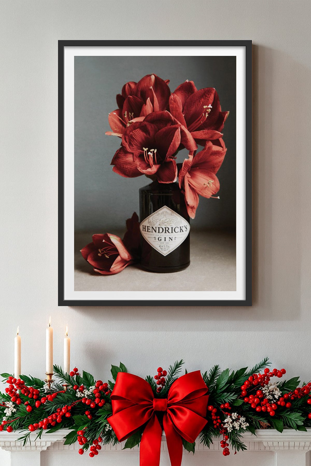 HOMEPACK Ahşap Çerçeveli Tablo Çerçeveli Poster Sanatsal Modern Duvar Dekoru BEK-8116