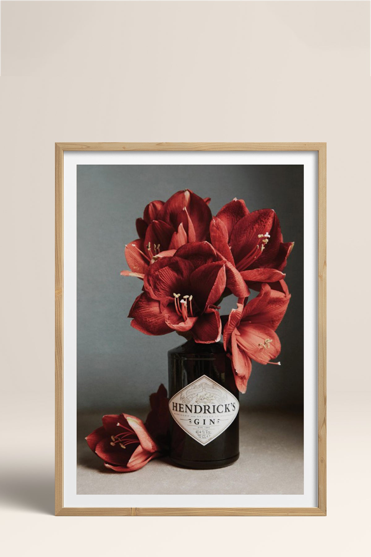 HOMEPACK Ahşap Çerçeveli Tablo Çerçeveli Poster Sanatsal Modern Duvar Dekoru BEK-8116