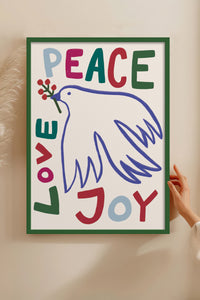 HOMEPACK Ahşap Çerçeveli Tablo Çerçeveli Poster Sanatsal Modern Duvar Dekoru BEK-8117