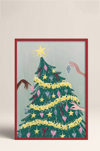 HOMEPACK Ahşap Çerçeveli Tablo Çerçeveli Poster Sanatsal Modern Duvar Dekoru BEK-8118