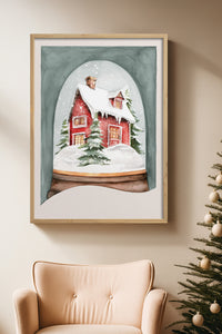 HOMEPACK Ahşap Çerçeveli Tablo Çerçeveli Poster Sanatsal Modern Duvar Dekoru BEK-8119