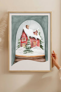 HOMEPACK Ahşap Çerçeveli Tablo Çerçeveli Poster Sanatsal Modern Duvar Dekoru BEK-8119