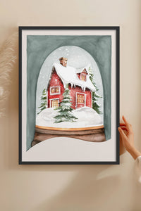 HOMEPACK Ahşap Çerçeveli Tablo Çerçeveli Poster Sanatsal Modern Duvar Dekoru BEK-8119