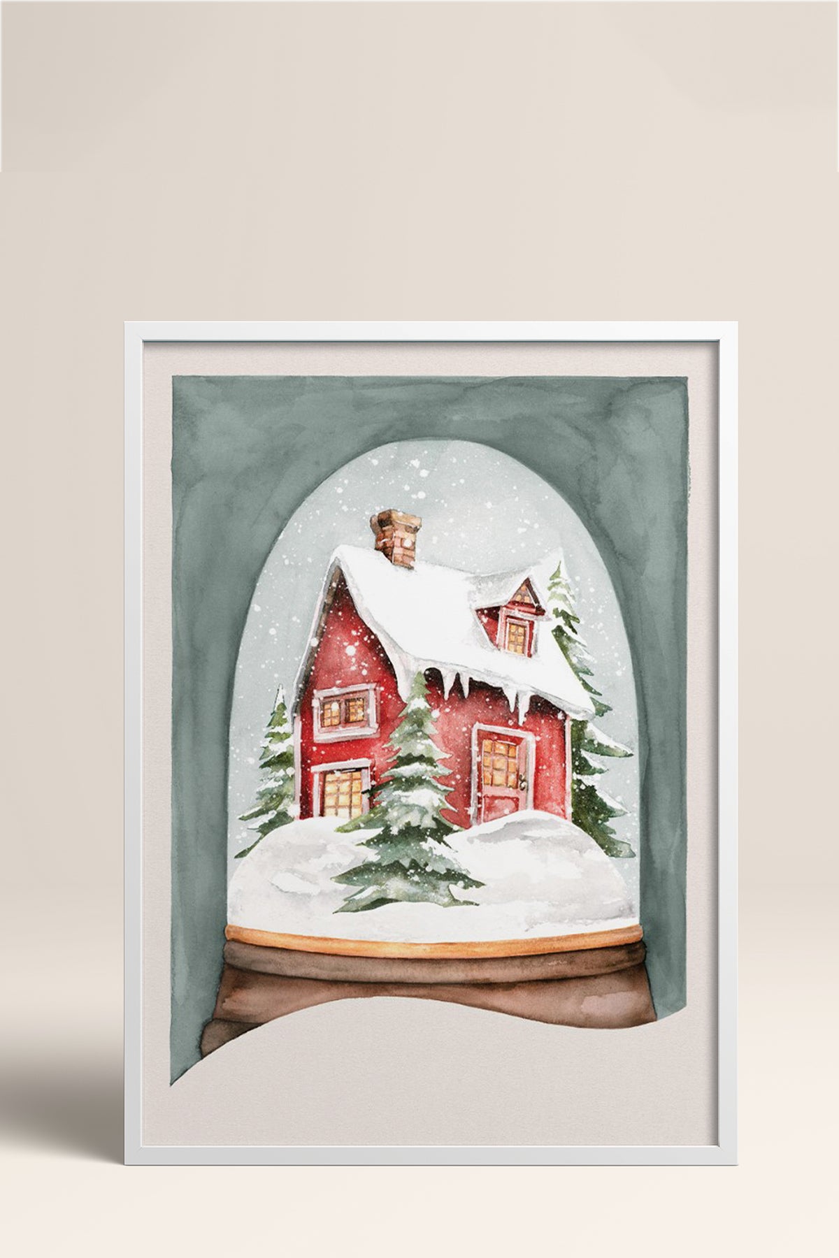 HOMEPACK Ahşap Çerçeveli Tablo Çerçeveli Poster Sanatsal Modern Duvar Dekoru BEK-8119
