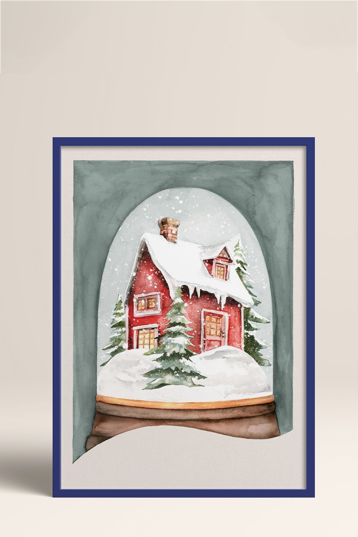 HOMEPACK Ahşap Çerçeveli Tablo Çerçeveli Poster Sanatsal Modern Duvar Dekoru BEK-8119