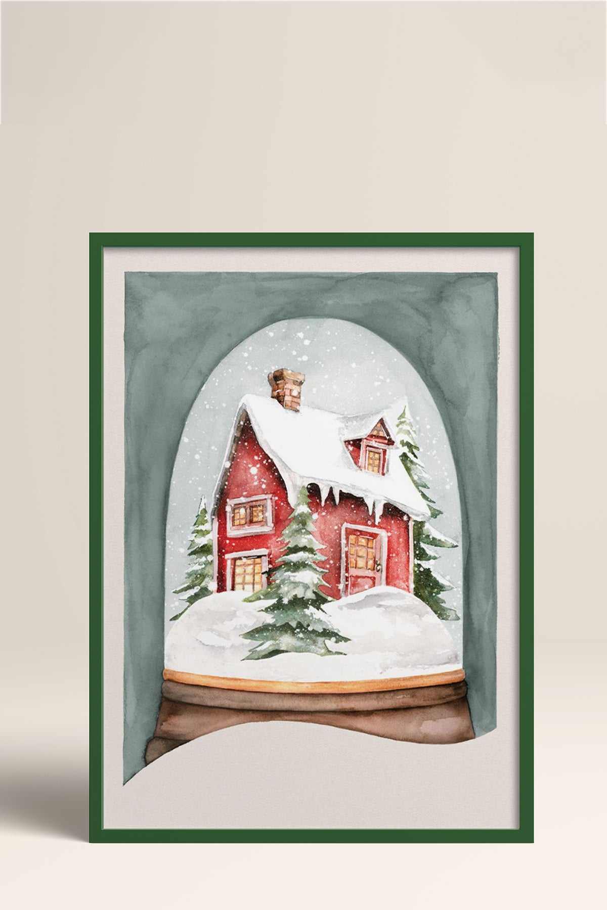 HOMEPACK Ahşap Çerçeveli Tablo Çerçeveli Poster Sanatsal Modern Duvar Dekoru BEK-8119