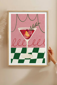 HOMEPACK Ahşap Çerçeveli Tablo Çerçeveli Poster Sanatsal Modern Duvar Dekoru BEK-8120