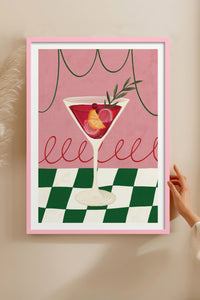HOMEPACK Ahşap Çerçeveli Tablo Çerçeveli Poster Sanatsal Modern Duvar Dekoru BEK-8120