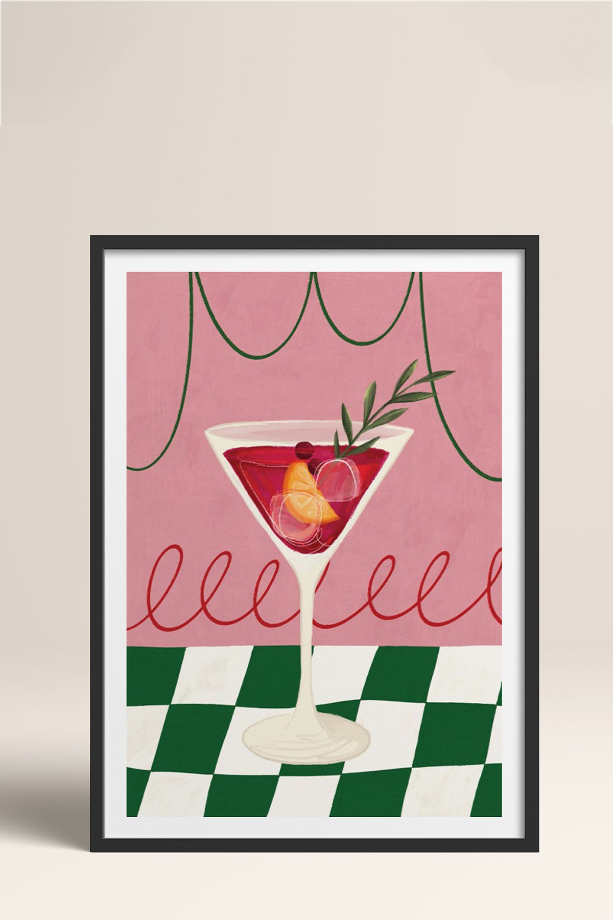 HOMEPACK Ahşap Çerçeveli Tablo Çerçeveli Poster Sanatsal Modern Duvar Dekoru BEK-8120