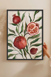 HOMEPACK Ahşap Çerçeveli Tablo Çerçeveli Poster Sanatsal Modern Duvar Dekoru BEK-8123