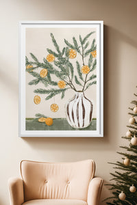 HOMEPACK Ahşap Çerçeveli Tablo Çerçeveli Poster Sanatsal Modern Duvar Dekoru BEK-8124