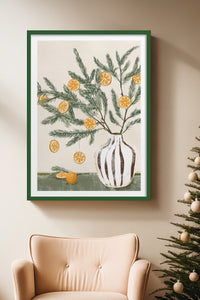 HOMEPACK Ahşap Çerçeveli Tablo Çerçeveli Poster Sanatsal Modern Duvar Dekoru BEK-8124